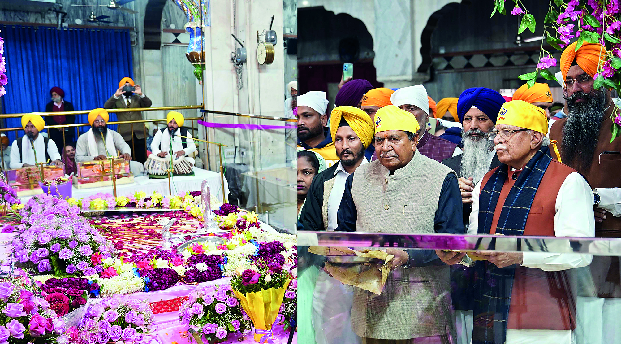 Haryana CM inaugurates multi-storey parking at Shri Nada Sahib Gurudwara