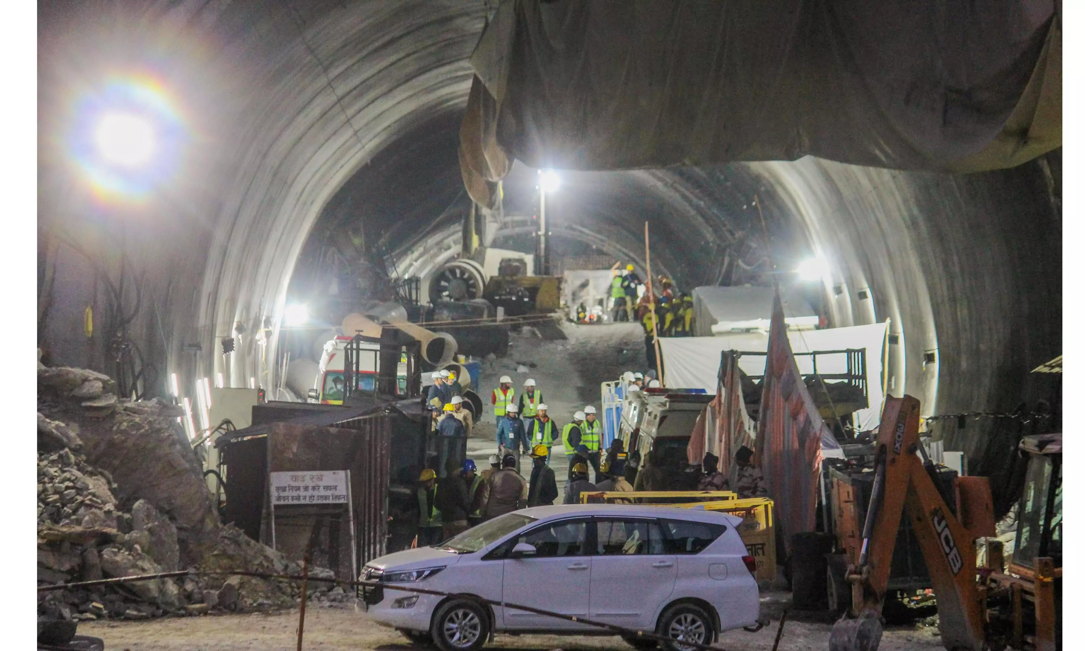 All 41 trapped workers brought out from uttarakhand tunnel on stretchers