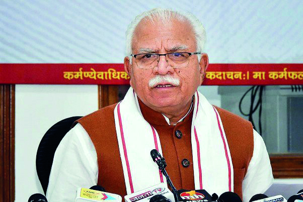 CM Khattar launches Viksit Bharat Sankalp Yatra for scheme awareness CM Khattar launches Viksit Bharat Sankalp Yatra for scheme awareness