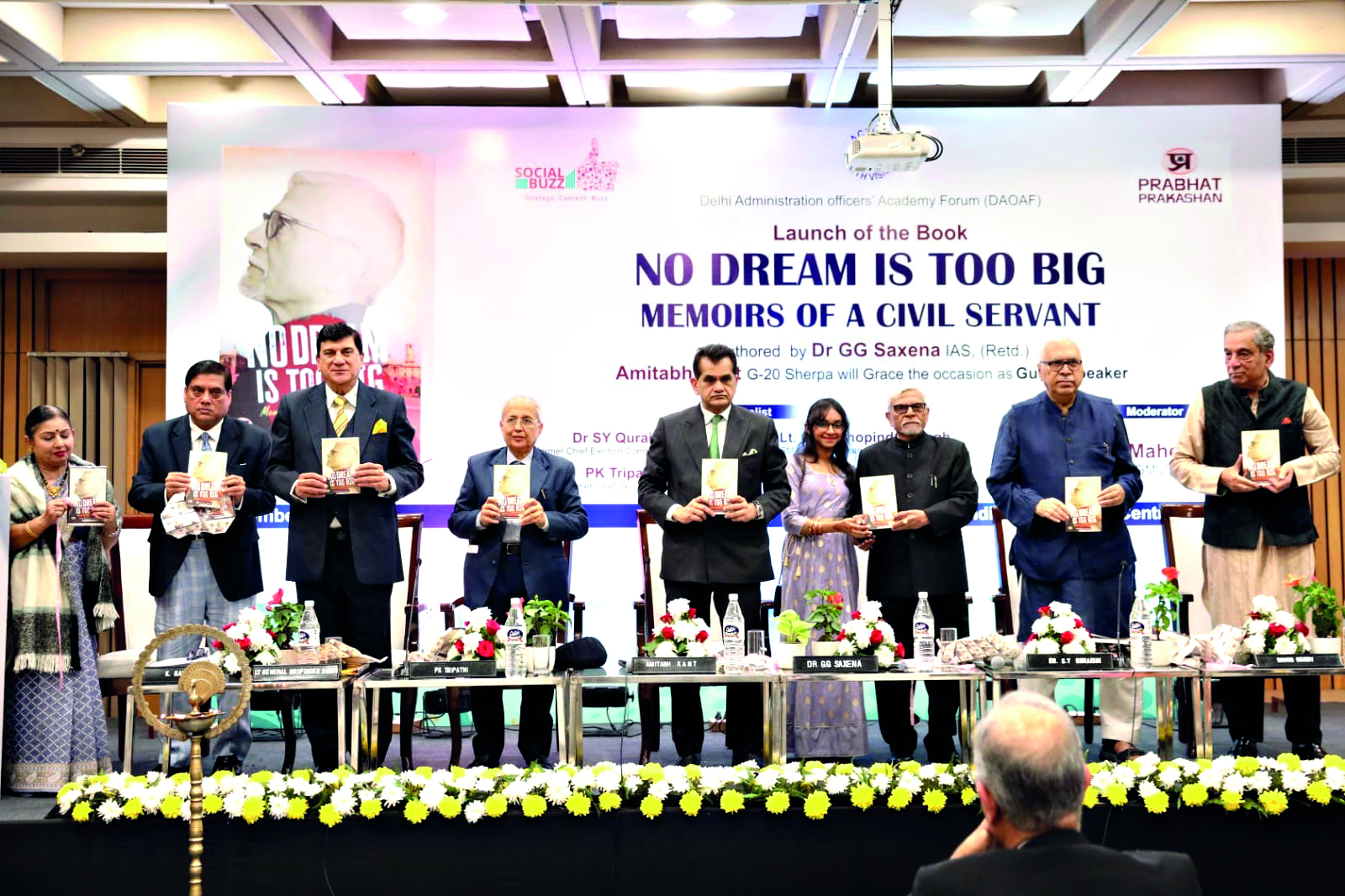 Amitabh Kant launches memoir of ex-IAS officer Amitabh Kant launches memoir of ex-IAS officer