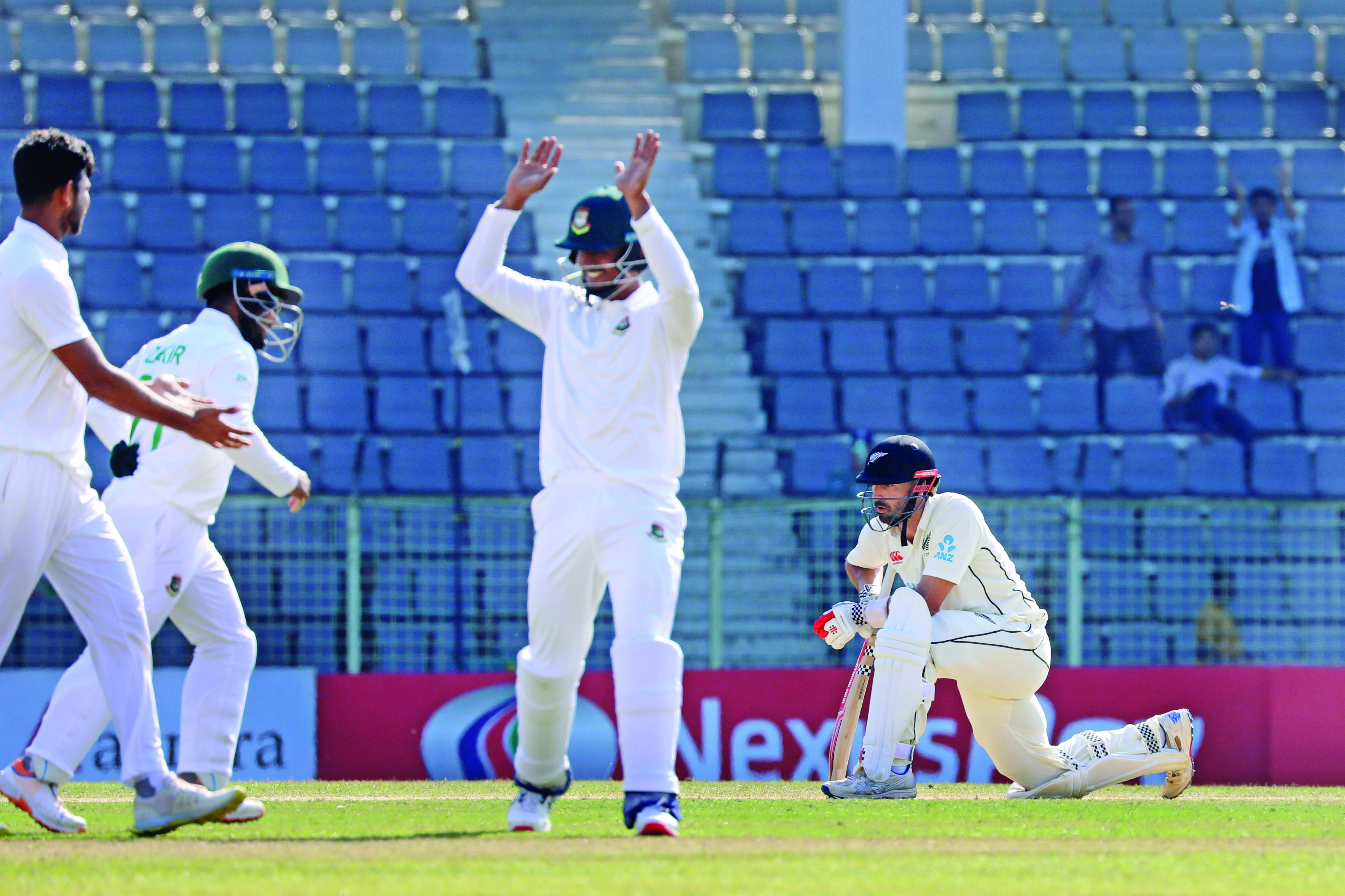 Bangladesh beat Kiwis by 150-run in 1st Test Bangladesh beat Kiwis by 150-run in 1st Test