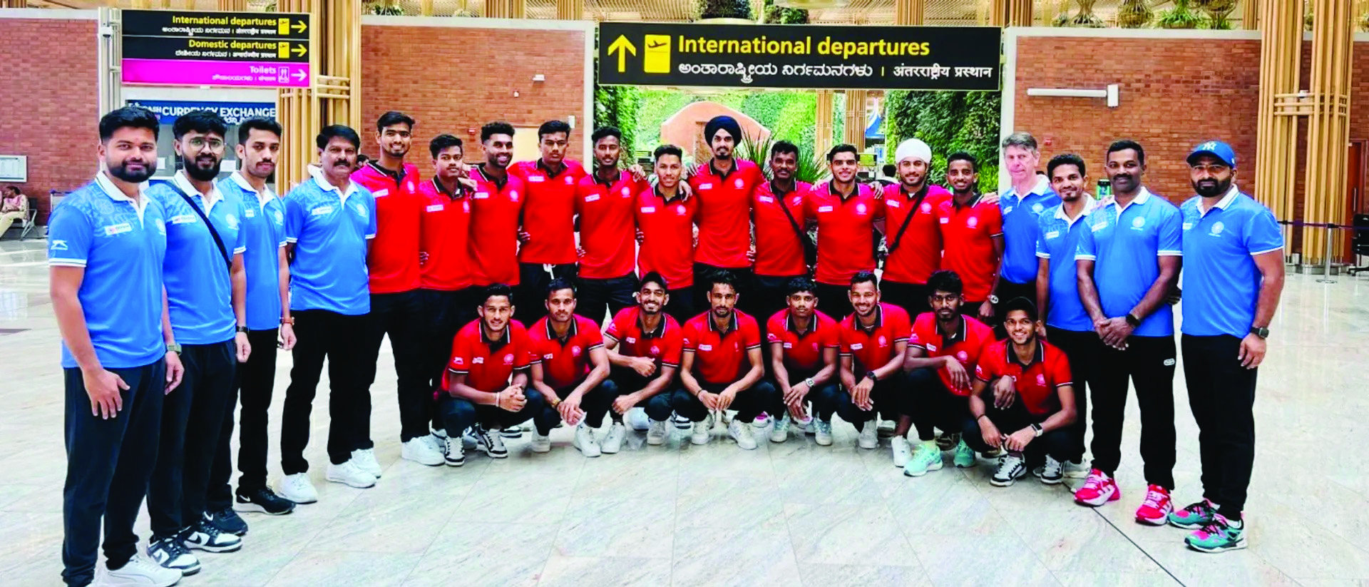 Indian junior men’s hockey team hopeful of success in World Cup Indian junior men’s hockey team hopeful of success in World Cup