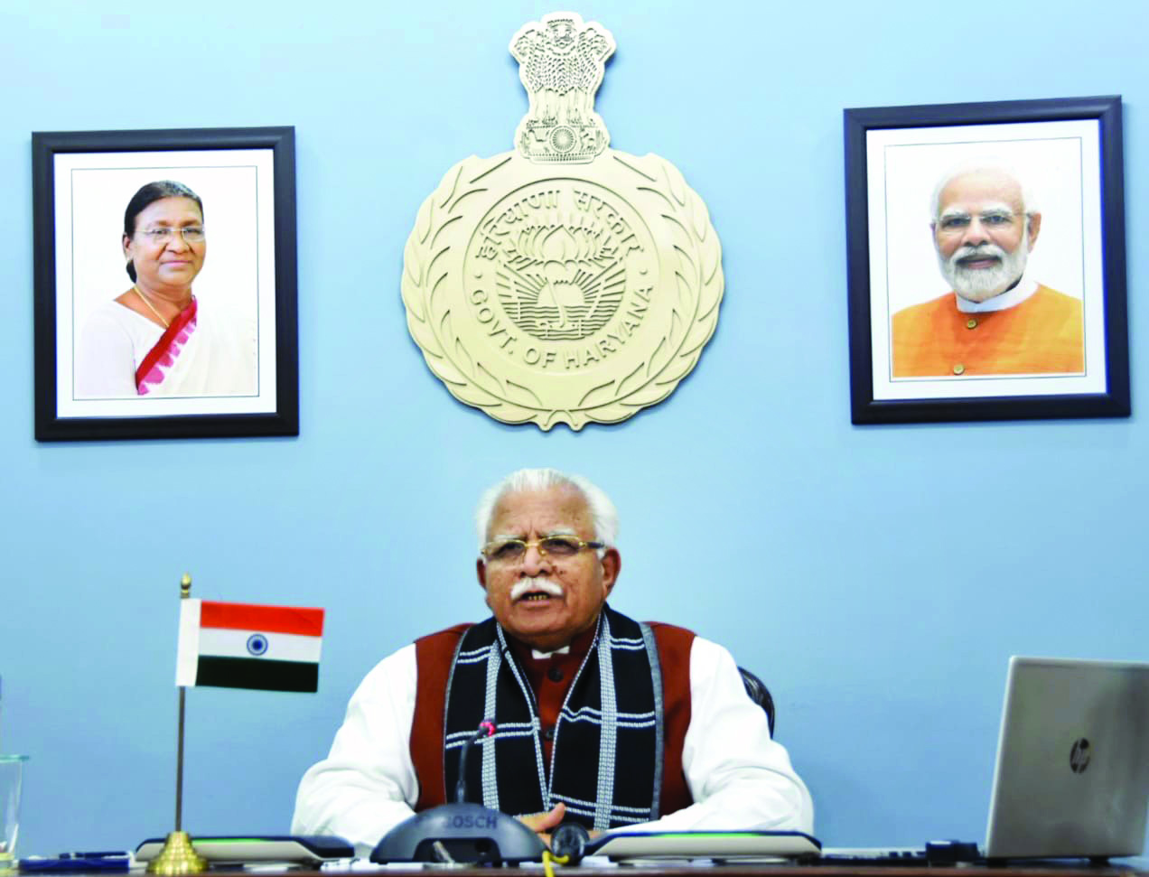Youth to play vital role in realising vision of developed India: CM Khattar Youth to play vital role in realising vision of developed India: CM Khattar