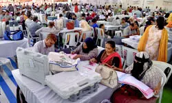 Assembly polls: Amid tight security, counting of votes underway in 4 states Assembly polls: Amid tight security, counting of votes underway in 4 states