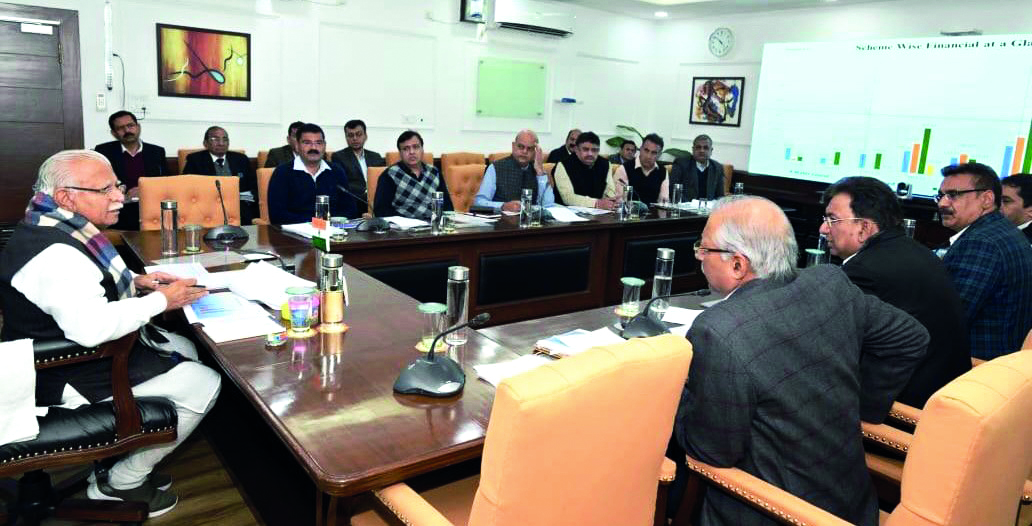 Khattar reviews water conservation initiatives, calls for continued effort Khattar reviews water conservation initiatives, calls for continued effort