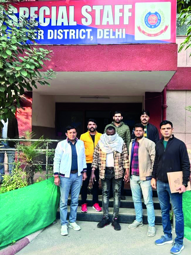 Nigerian arrested with drugs worth Rs 30 lakh Nigerian arrested with drugs worth Rs 30 lakh