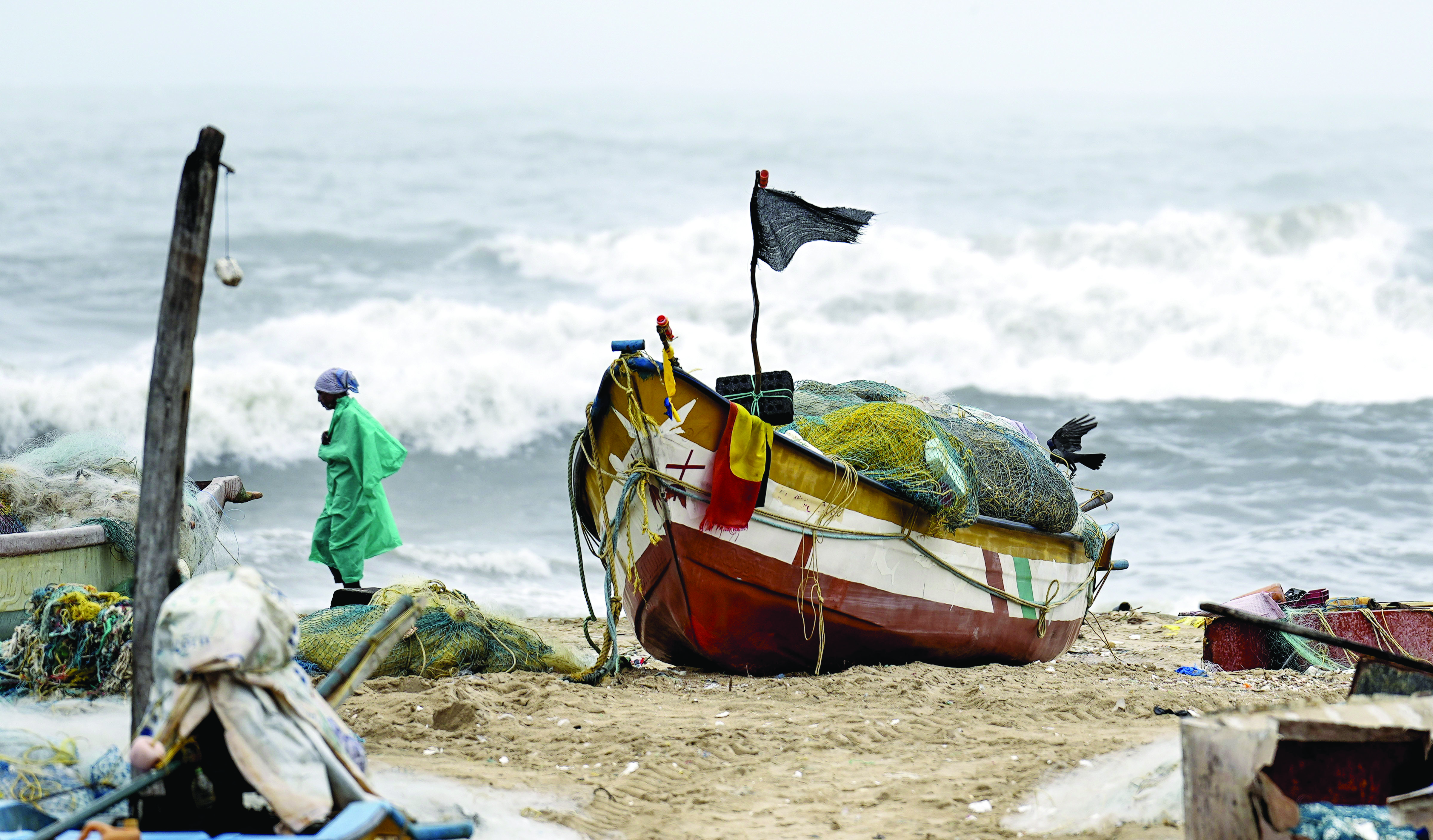 Cyclone Michaung to cross Andhra coast on Dec 5: IMD Cyclone Michaung to cross Andhra coast on Dec 5: IMD