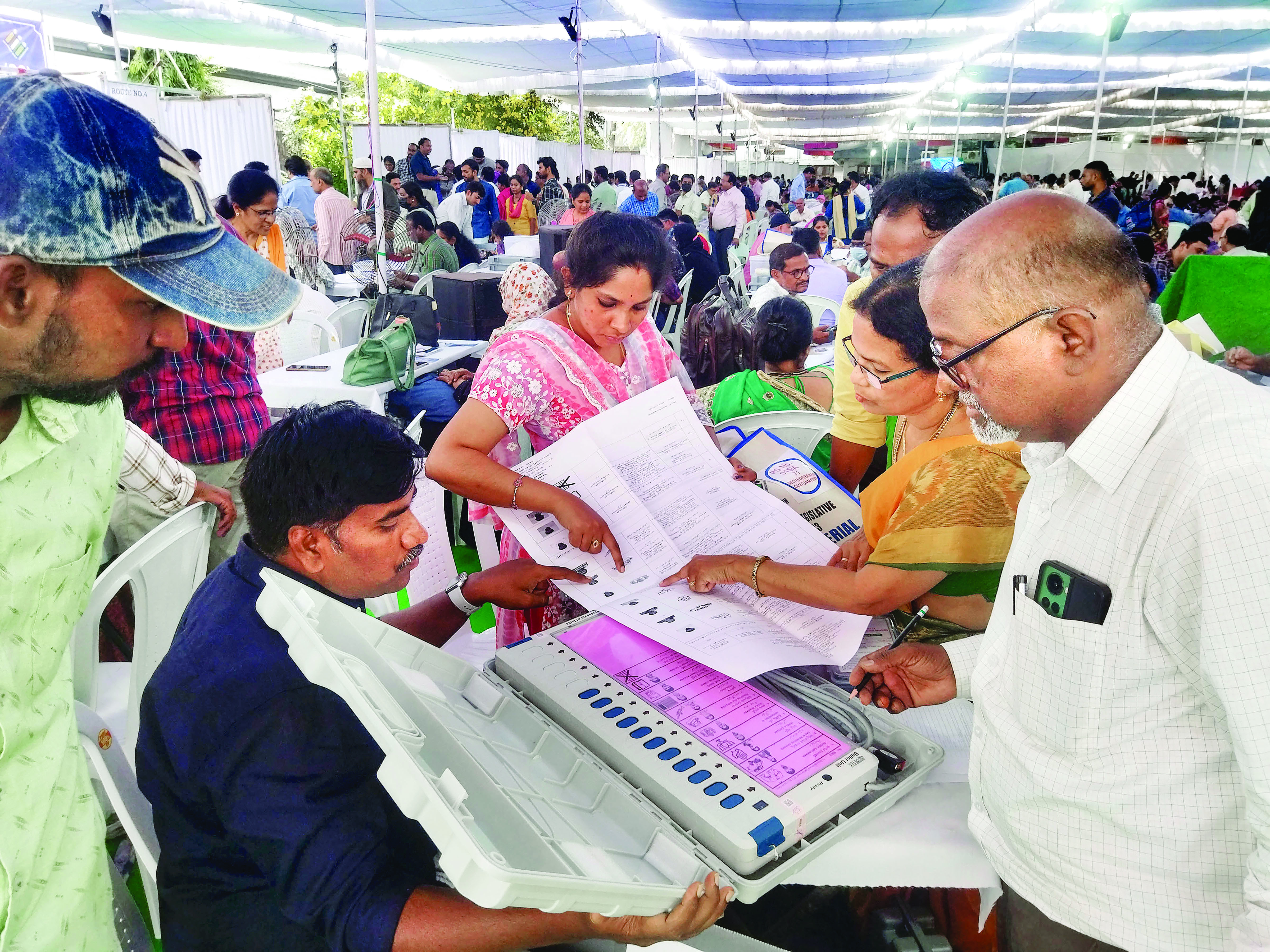 Cong lost 3 states but not by much in terms of vote share