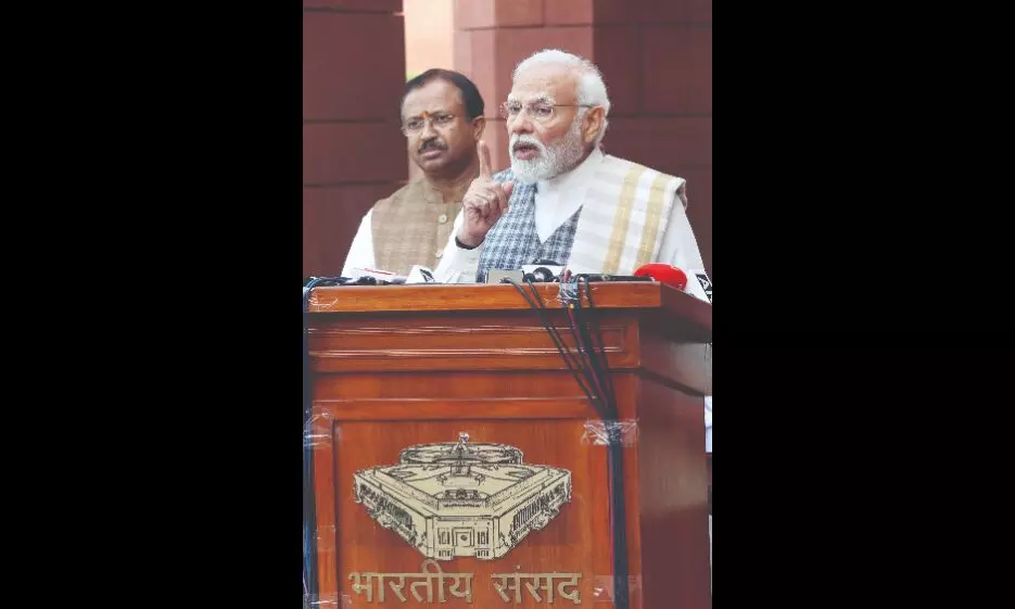 Don’t vent anger of defeat in Parl: PM Modi to Opposition Don’t vent anger of defeat in Parl: PM Modi to Opposition