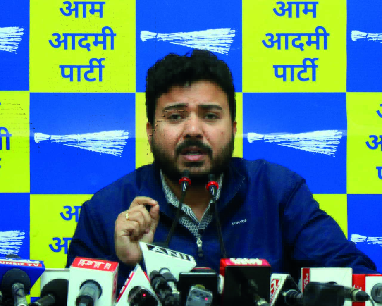 AAP accuses BJP of hindering development work in Delhi