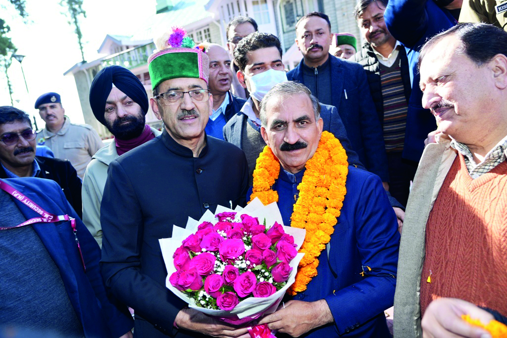 Sukhu invites Rahul, Priyanka to attend function on one year of state govt in HP Sukhu invites Rahul, Priyanka to attend function on one year of state govt in HP