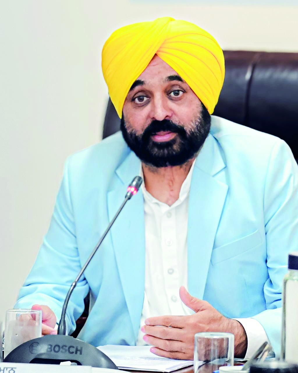 Intensify action against drug menace: Punjab CM Mann to CPs, SSPs Intensify action against drug menace: Punjab CM Mann to CPs, SSPs