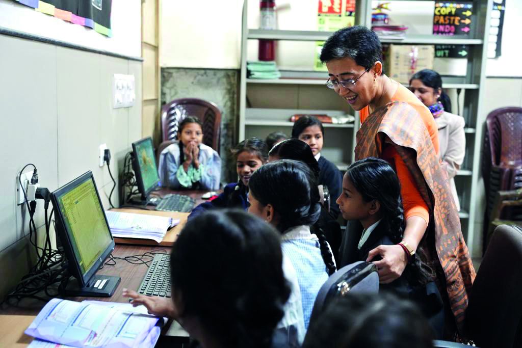 Min visits govt girls school, hails positive strides in education