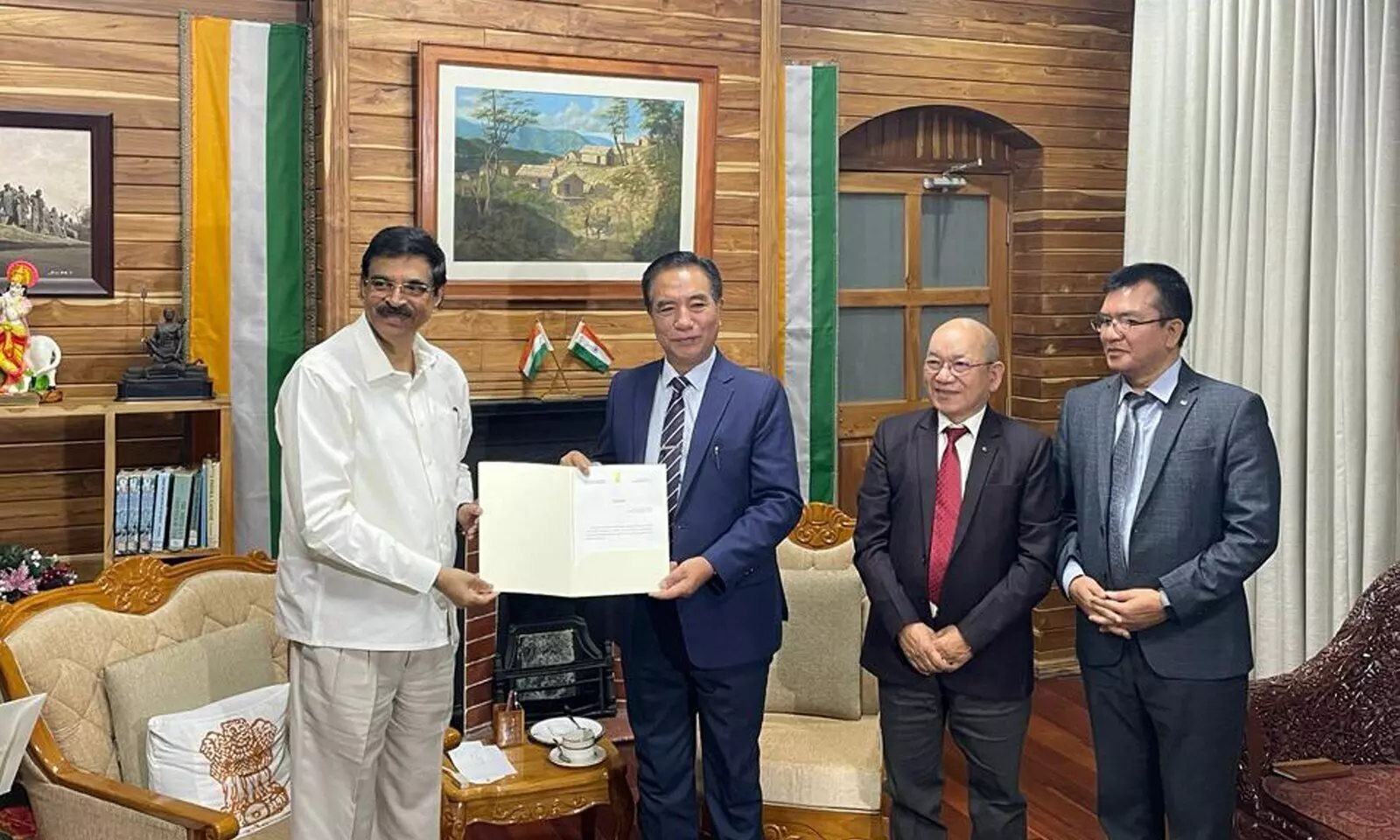 Mizoram: Lalduhoma sworn in as CM