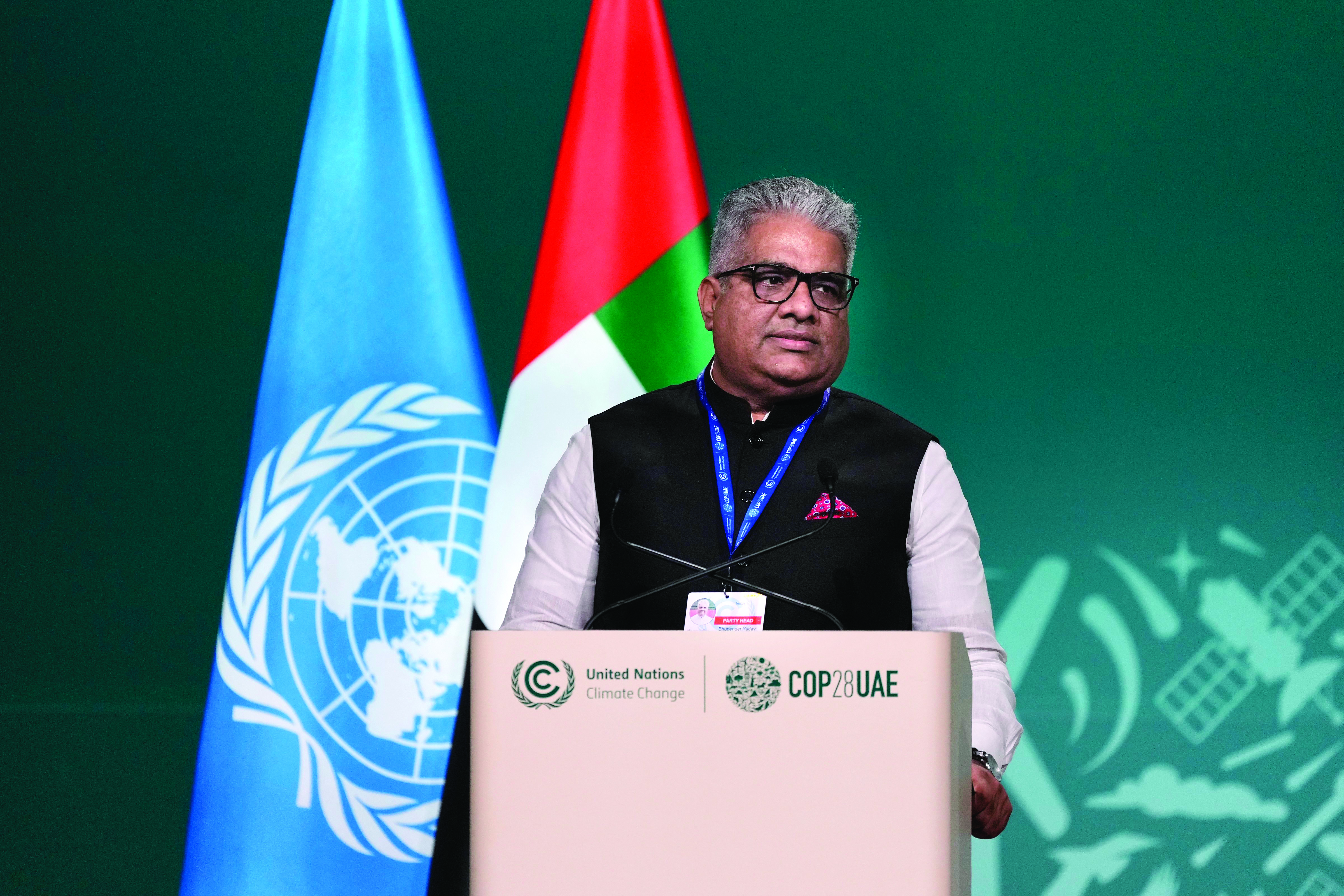 Equity, justice must be basis of climate action: India at COP28