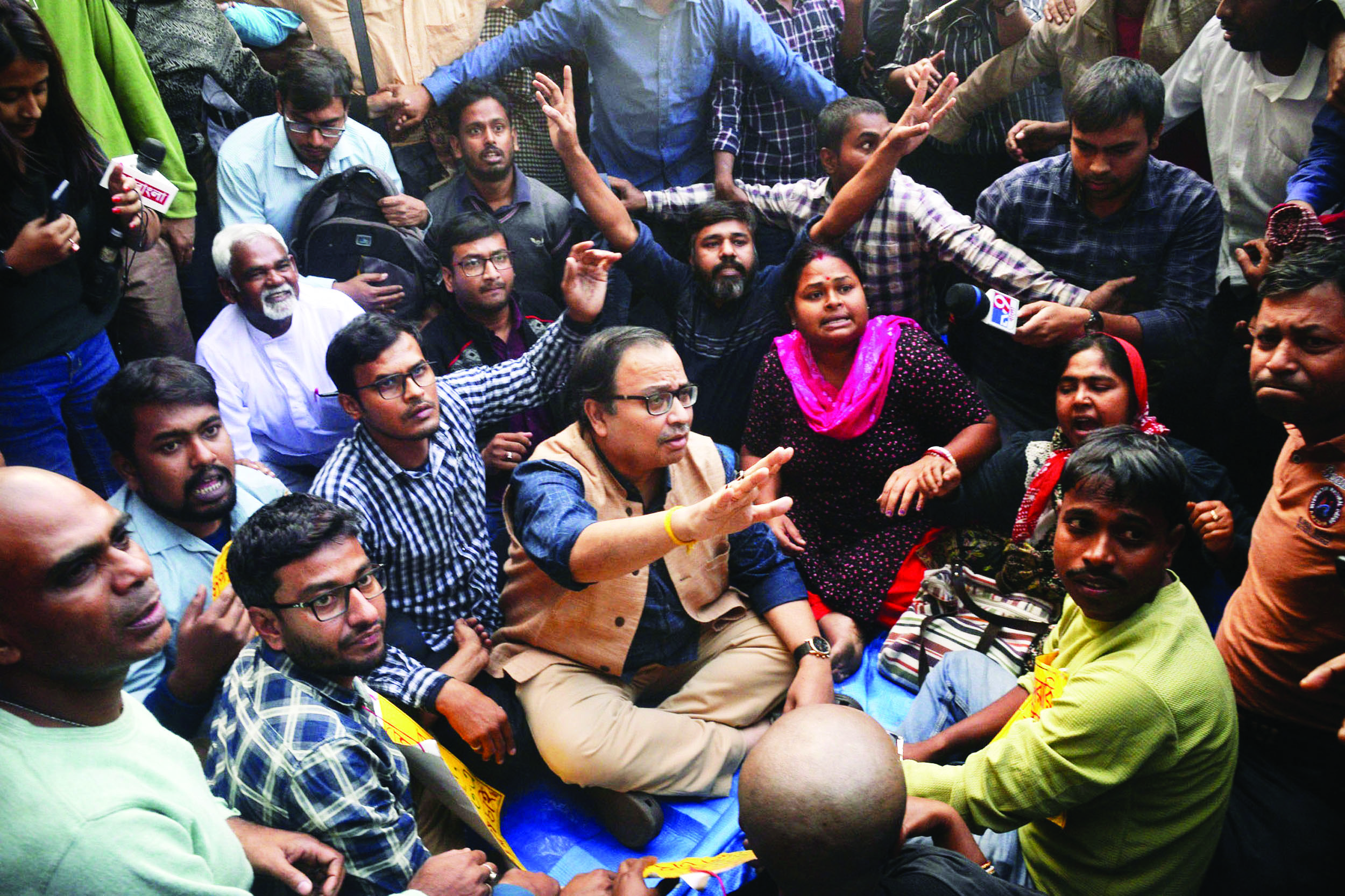 SLST candidates protest: ‘Bratya Basu to meet delegation’ SLST candidates protest: ‘Bratya Basu to meet delegation’