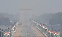 Delhi records minimum temp of 8.5 deg C, AQI very poor Delhi records minimum temp of 8.5 deg C, AQI very poor