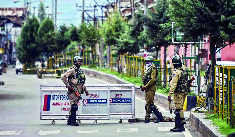 Ahead of Article 370 verdict, security tightened in J&K Ahead of Article 370 verdict, security tightened in J&K