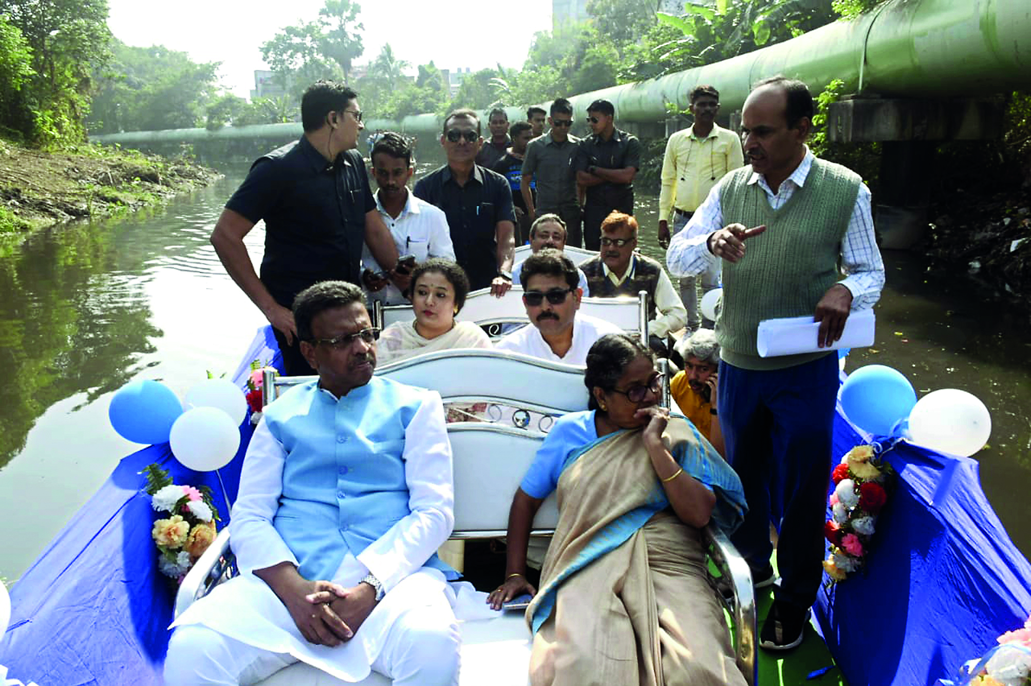 KMC plans tourism on Adi Ganga banks post rejuvenation work KMC plans tourism on Adi Ganga banks post rejuvenation work