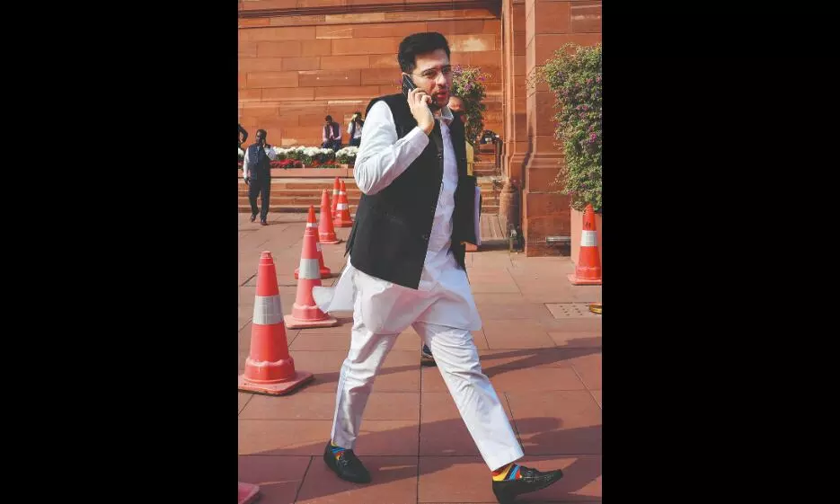 SC takes note of decision to end Raghav Chadha’s suspension from RS SC takes note of decision to end Raghav Chadha’s suspension from RS