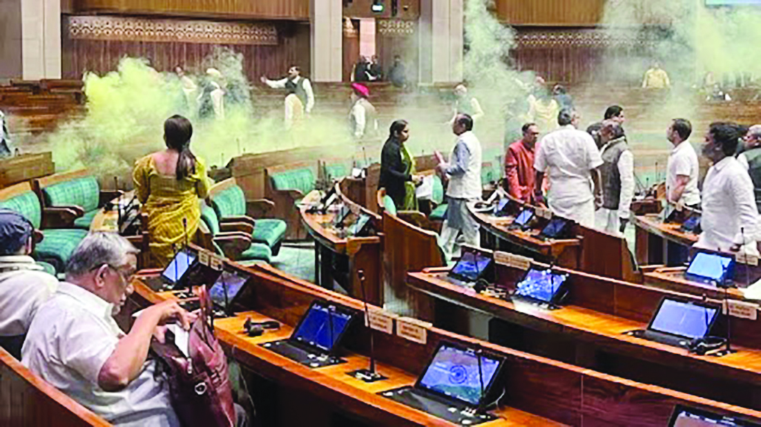 Major security breach in Parl Major security breach in Parl