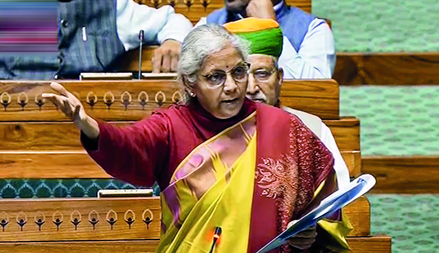 Sitharaman introduces GST Bill to raise age limit of appellate tribunals members Sitharaman introduces GST Bill to raise age limit of appellate tribunals members