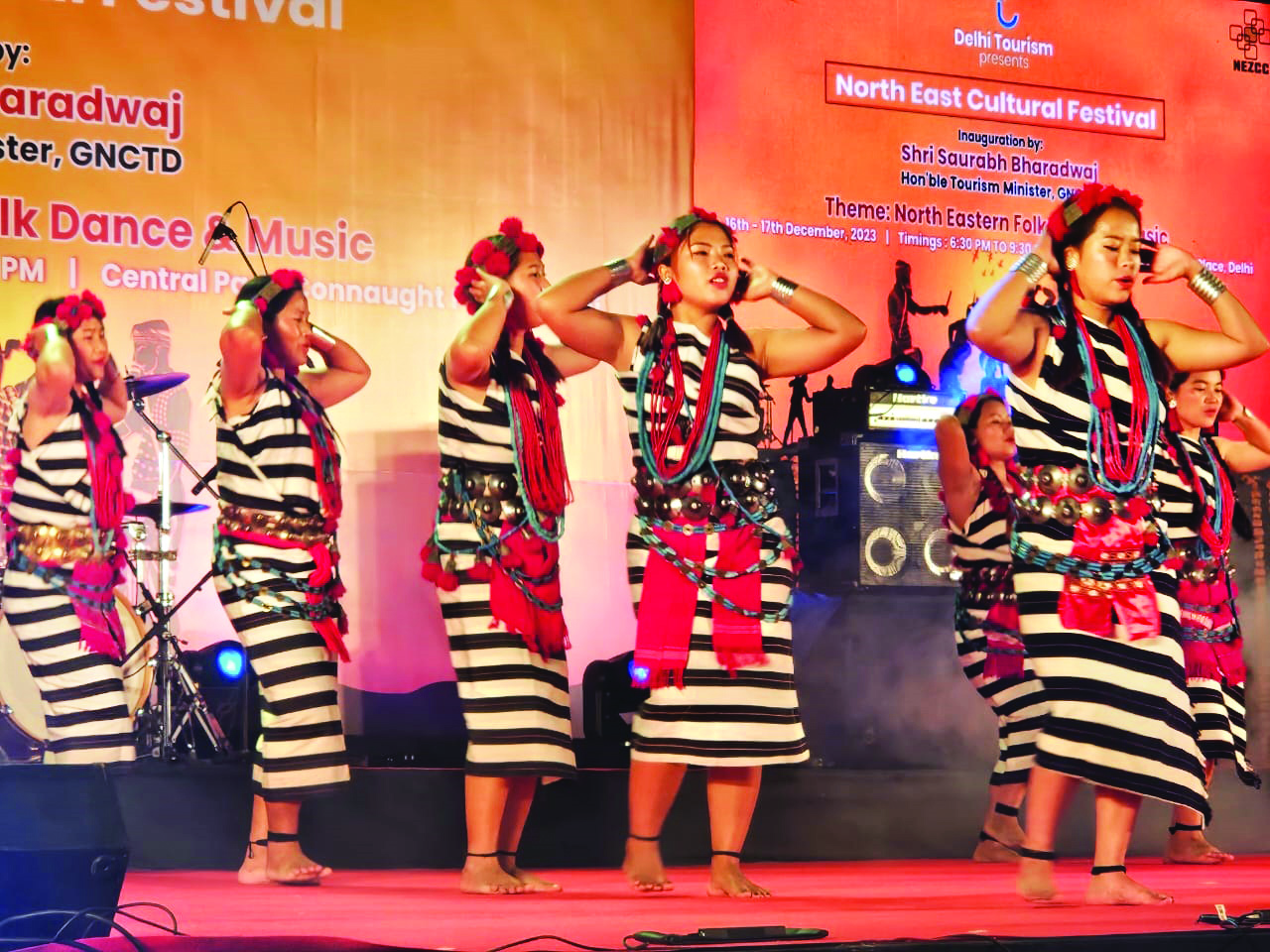 North East Cultural Festival ends amid   riot of colours at CP