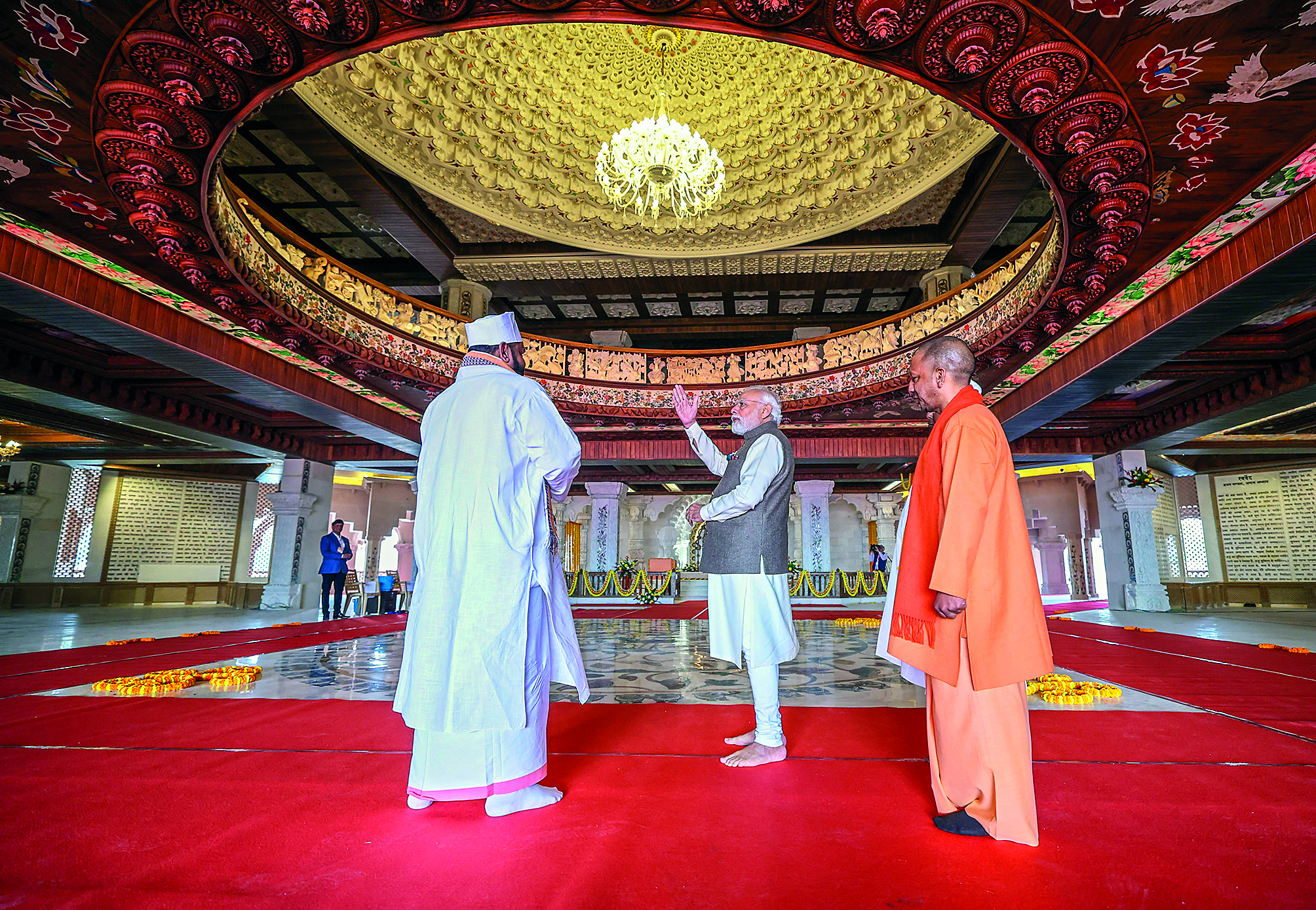 Freedom from slave mentality: PM at Swarved Mahamandir inauguration