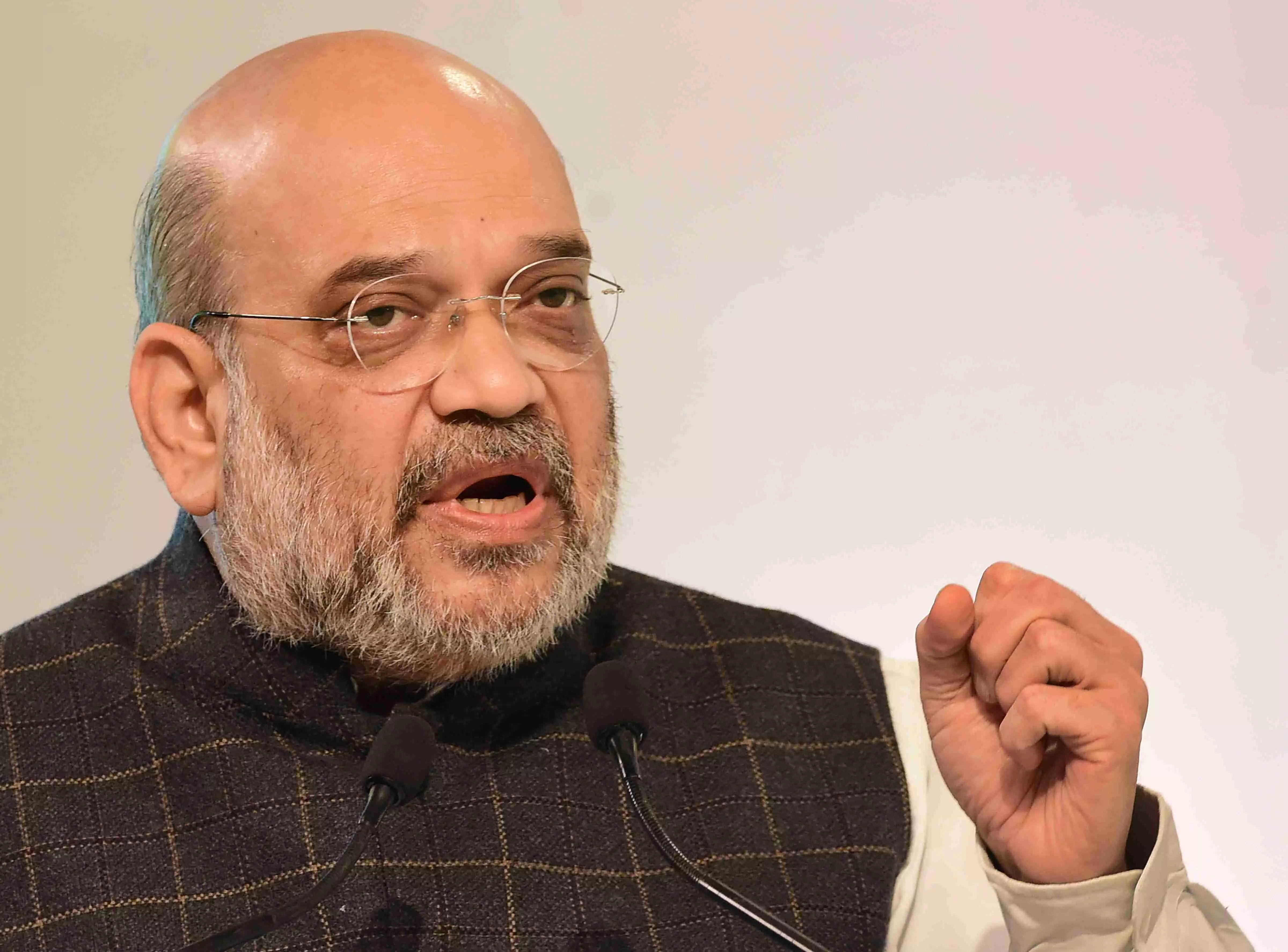 CMs of Assam, Nagaland meet Amit Shah in Delhi