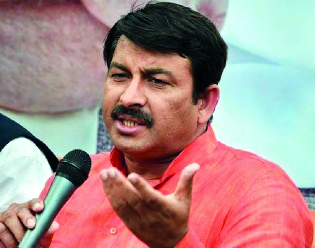 Censure motion introduced against BJP MP Manoj Tiwari in Delhi Assembly
