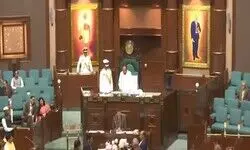 Congress slams BJP as Ambedkars portrait replaces Jawaharlal Nehrus in Madhya Pradesh assembly Congress slams BJP as Ambedkars portrait replaces Jawaharlal Nehrus in Madhya Pradesh assembly