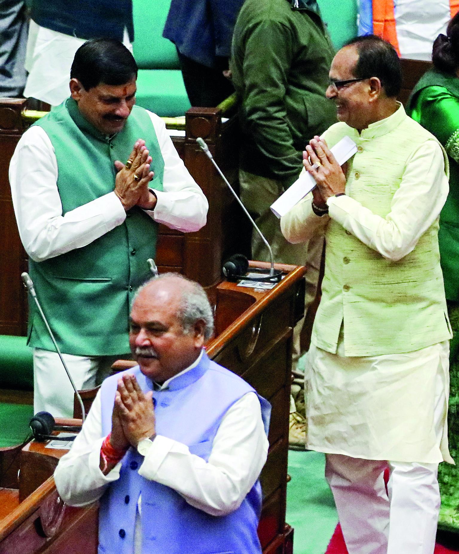 Narendra Singh Tomar elected Speaker of MP Assembly
