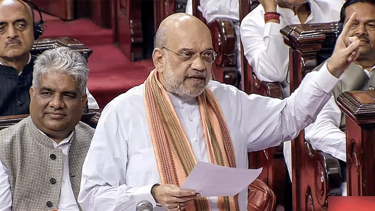 Parliament Winter Session 2023: Home Minister Amit Shah speaks over Criminal Bills in Lok Sabha Parliament Winter Session 2023: Home Minister Amit Shah speaks over Criminal Bills in Lok Sabha
