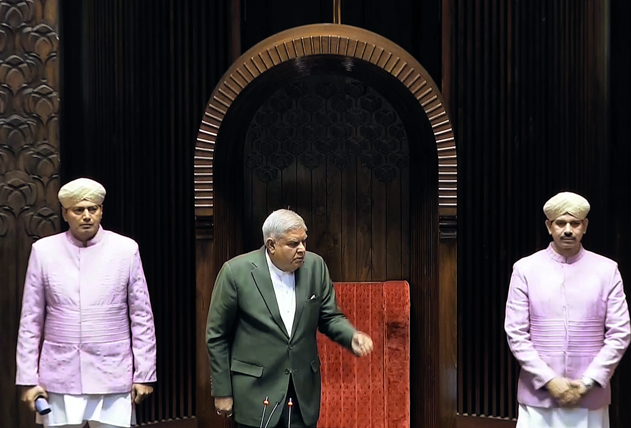 President Murmu expresses dismay as Dhankhar mimicry row takes centrestage