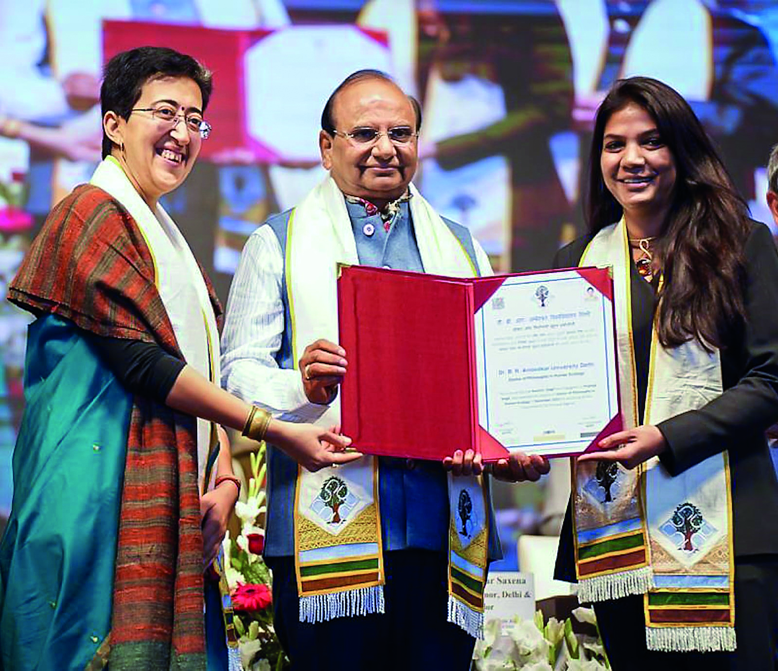 Ambedkar University holds 12th convocation ceremony