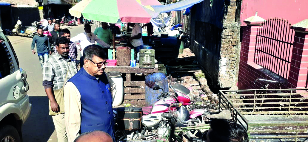 Cooch Behar Municipality plans   mini garden at Bhabaniganj Bazar