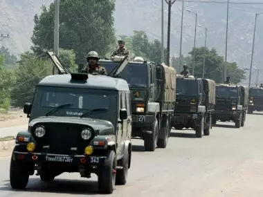 Army truck ambushed by terrorists in Poonch of Jammu & Kashmir, casualties feared