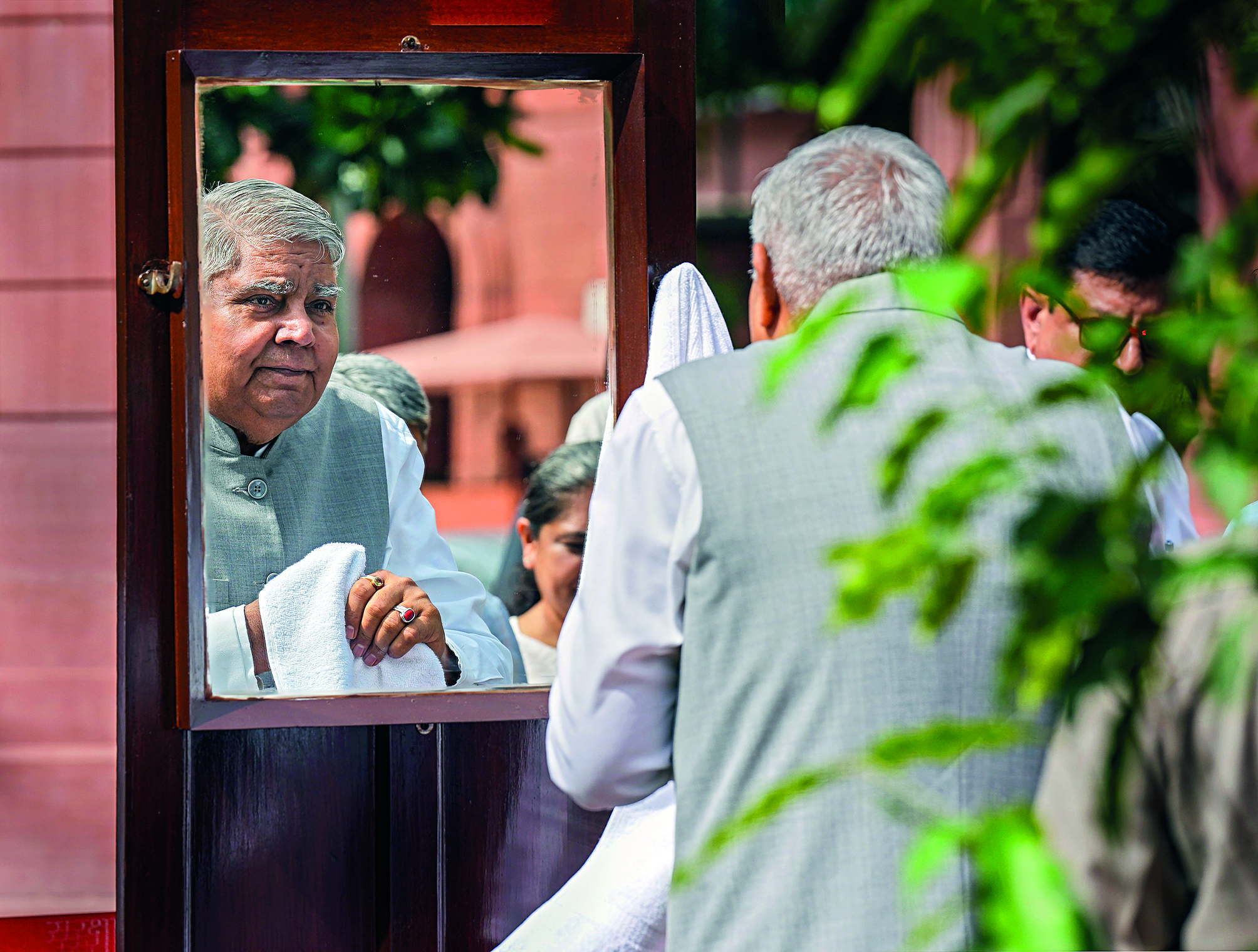 Dhankhar writes to Kharge, says disruptions unfortunate