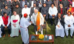 India proudly acknowledges Christian communitys contribution: PM Modi