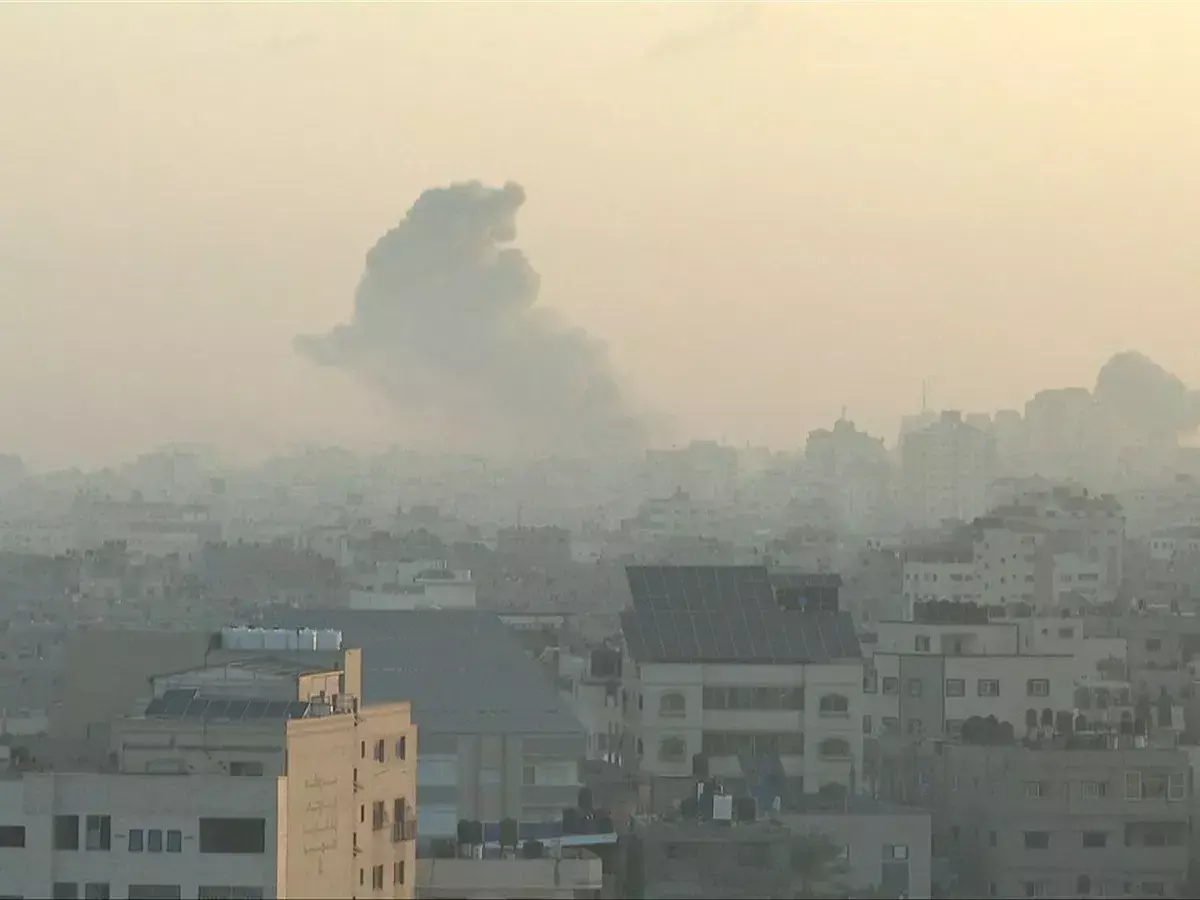 At least 68 killed in central Gaza in airstrike, adding to weekends bloodshed