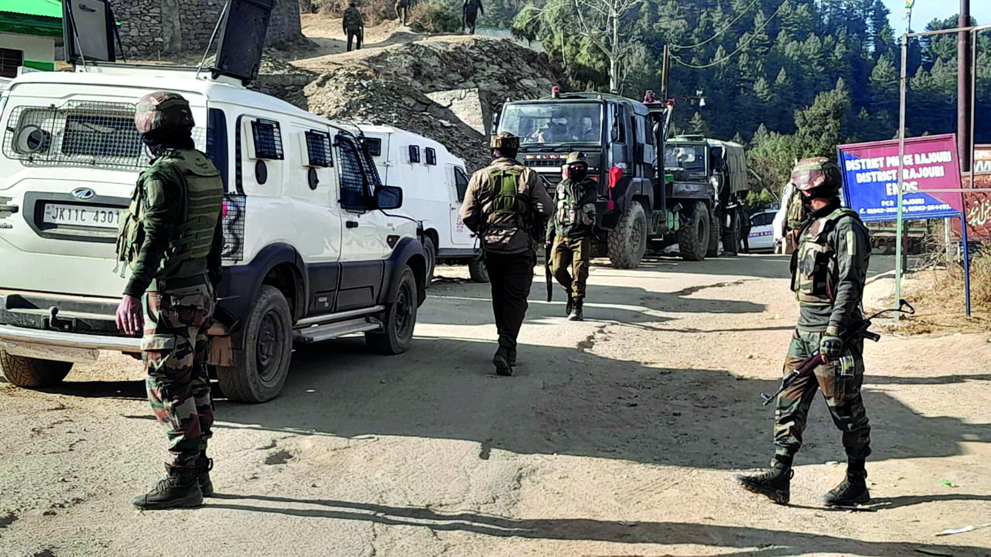 Search ops to track down terrorists enter sixth day after terror ambush