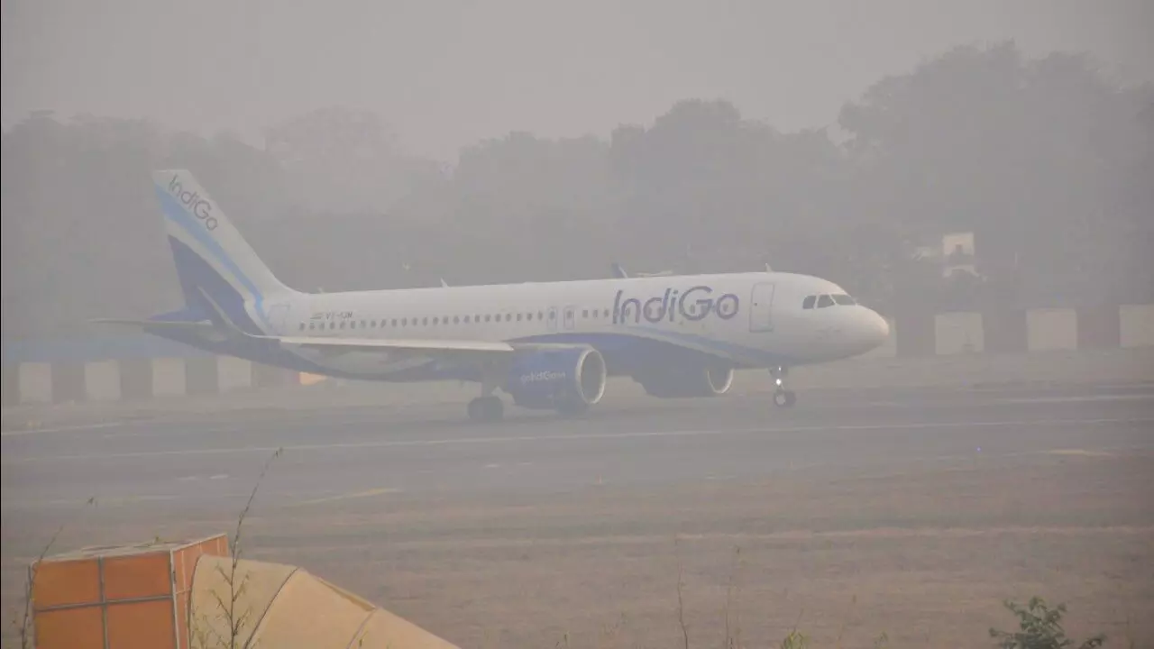 2 flights diverted, nearly 30 delayed due to dense fog at the Delhi Airport