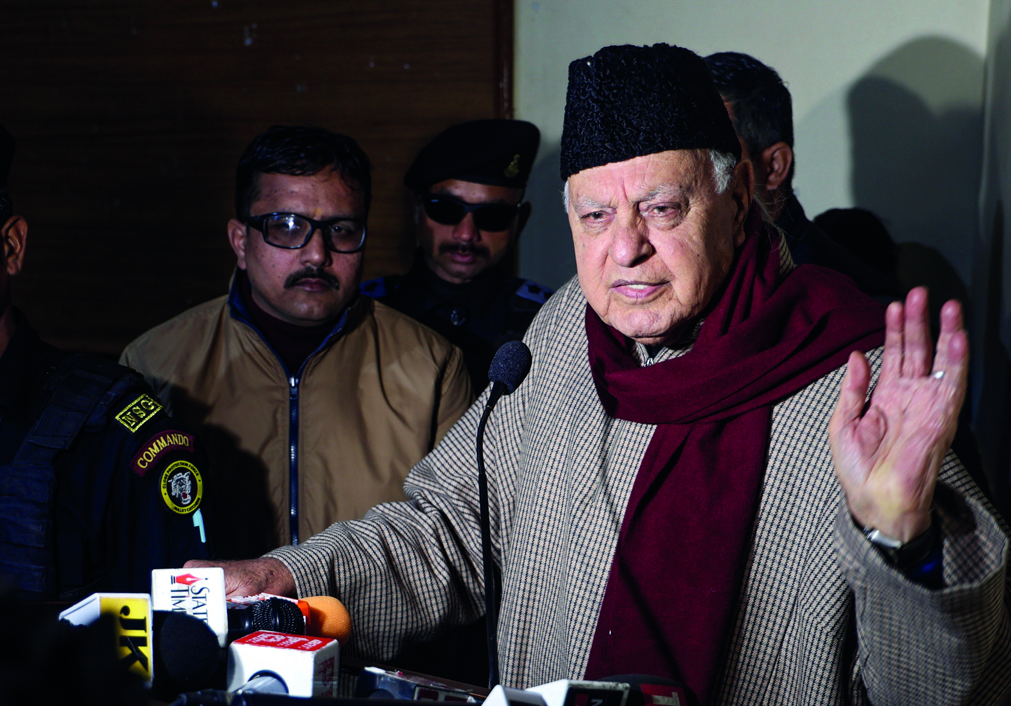 No expectations from Defence Min’s J&K visit: Farooq Abdullah No expectations from Defence Min’s J&K visit: Farooq Abdullah