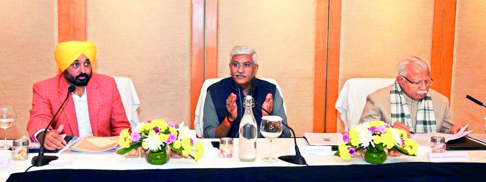 Satluj-Yamuna Link row: Punjab reiterates ‘no water to spare’, Haryana CM insists on canal construction