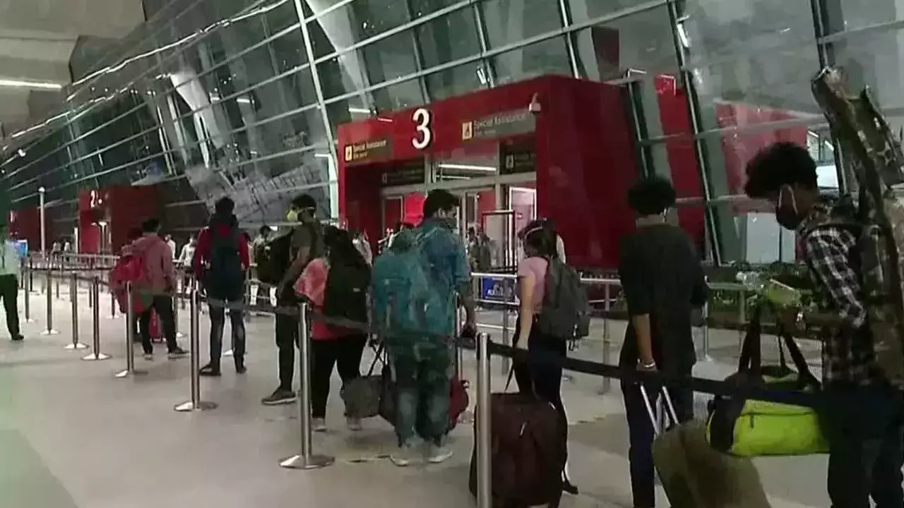 Security check carried out at Mangaluru International Airport after bomb threat received Security check carried out at Mangaluru International Airport after bomb threat received