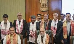Govrenment signs peace pact with ULFA; Amit Shah says big day for Assam Govrenment signs peace pact with ULFA; Amit Shah says big day for Assam