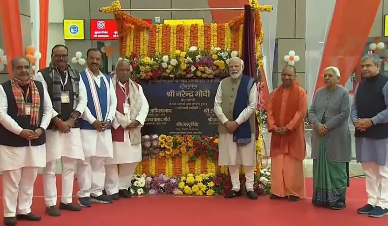 PM Modi inaugurates redeveloped Ayodhya railway station