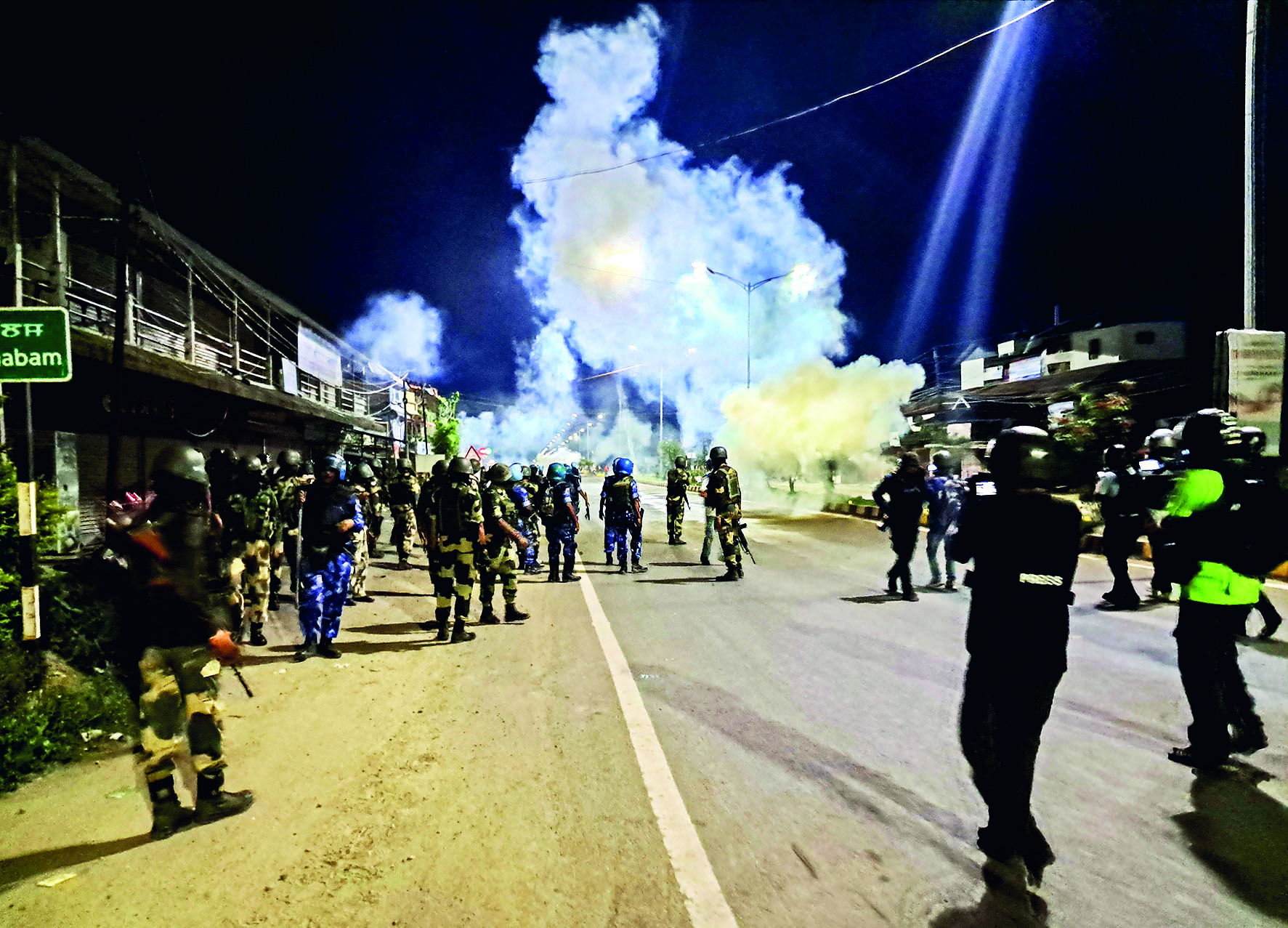 Manipur CM expresses concern over attacks on state forces Manipur CM expresses concern over attacks on state forces