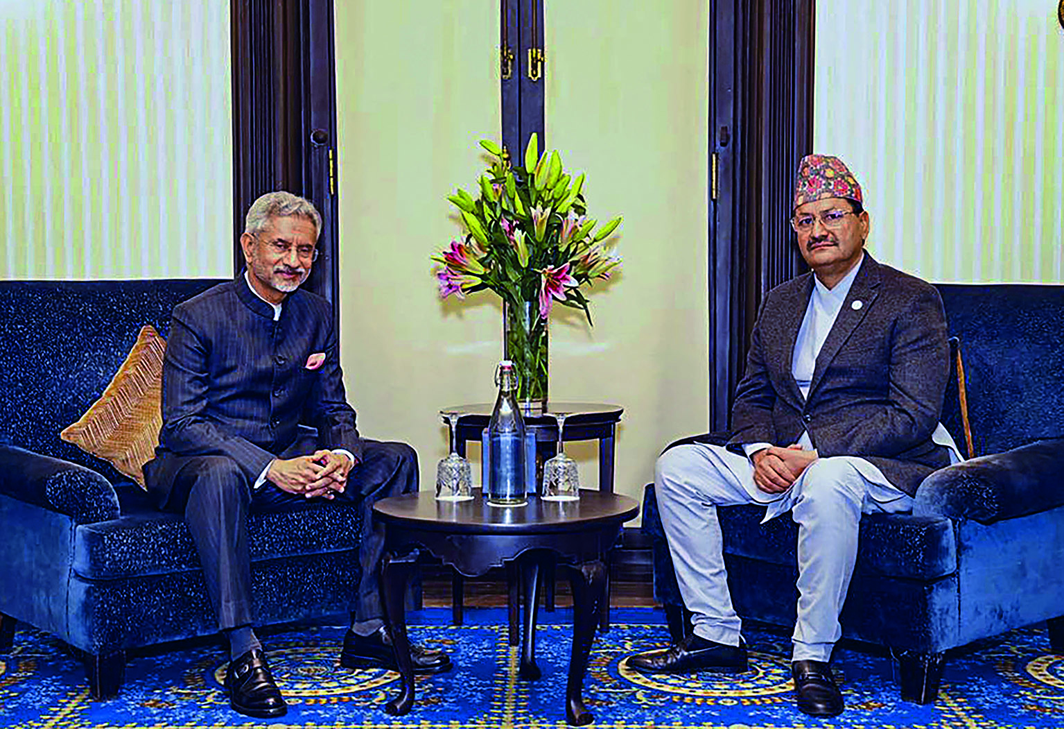 India, Nepal ink agreements as EAM holds talks with counterpart Saud
