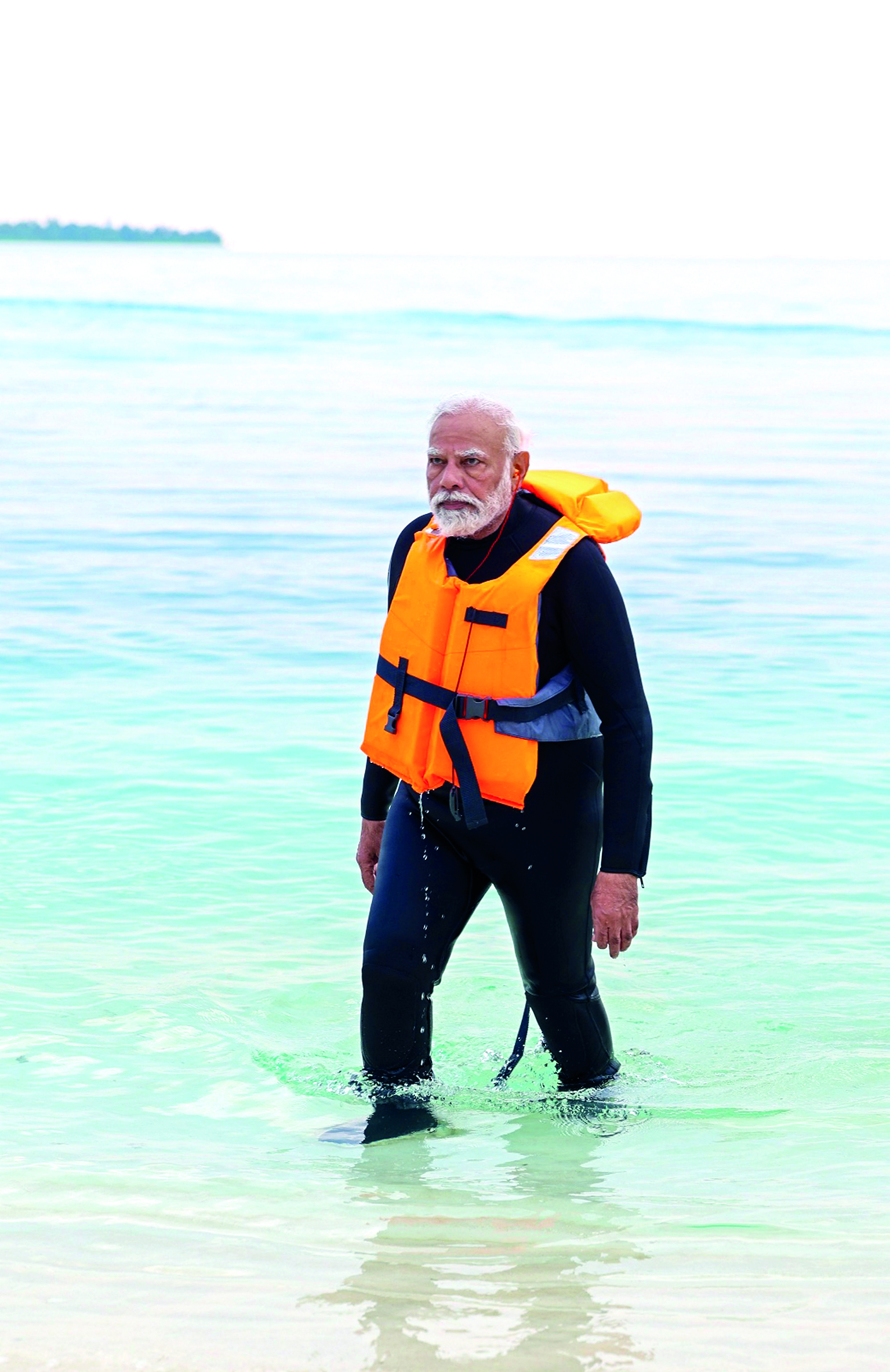 PM Modi shares glimpses of snorkelling in Lakshadweep
